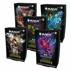 Magic the Gathering Secretos de Strixhaven Mazos de Commander Caja (5) (Castellano)