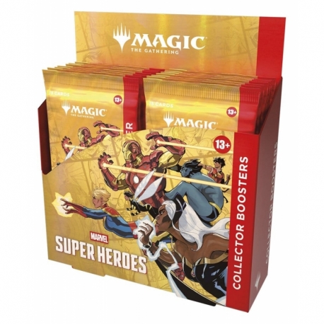 Magic the Gathering Marvel Super Heroes Collector Booster Display (12) (English)