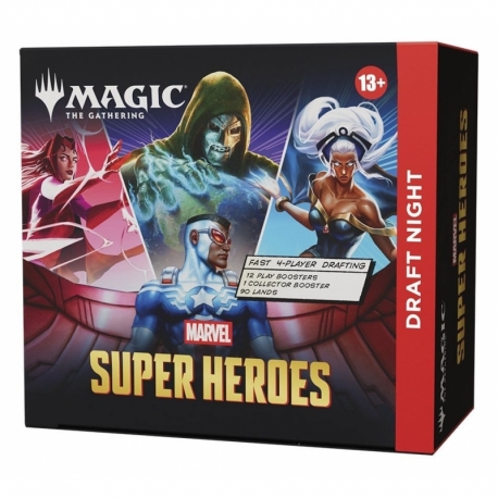 Magic the Gathering Marvel Super Heroes Draft Night (Inglés)