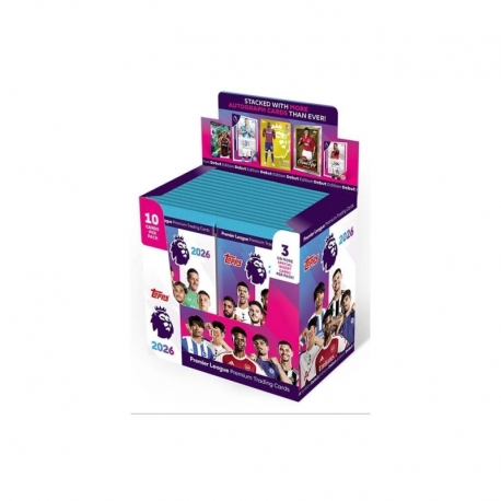 Premier League 2025/26 Cartas Coleccionables Booster Display (28)