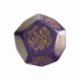 Viridian Jumbo dado Treasure Generator Die D12 Shimmering Purple