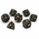 CritStones Hollow Metal Pack de Dados Soulreaper Gold (7)