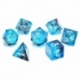 CritStones Liquid Core Pack de Dados Mermaid's Maelstrom (7)
