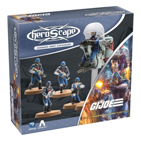 G.I.Joe Heroscape Army Expansion Cobra Troopers & Cobra Flight Pod (Common) (English)