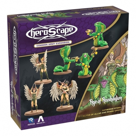 Heroscape Army Expansion Age of Annihilation Elites of Ullar & Ranoc Vipers (Common) (English)