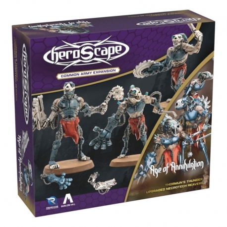 Heroscape Army Expansion Age of Annihilation Upgraded Necrotech Reavers (Common) (English)