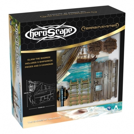 Heroscape Terrain Expansion Shores of Valhalla (English)
