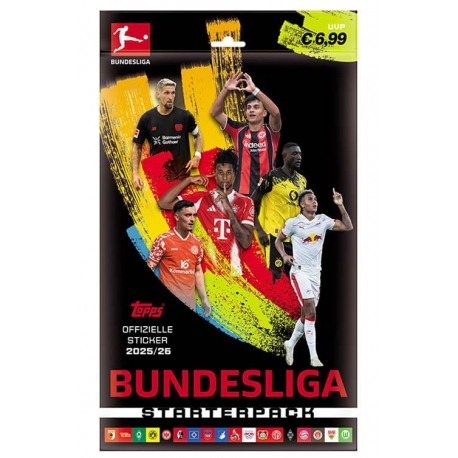 Bundesliga Cromos 2025/26 Starter Pack (Alemán)