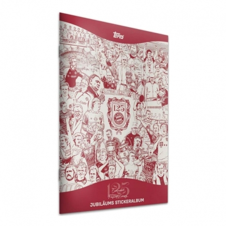 125 Jahre FC Bayern München Sticker Collection Album (German)