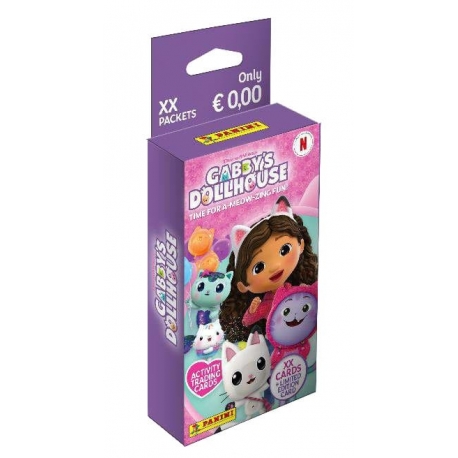 Gabby's Dollhouse: Time for a Meow-Zing fun Sticker Collection Eco-Blister (Alemán)