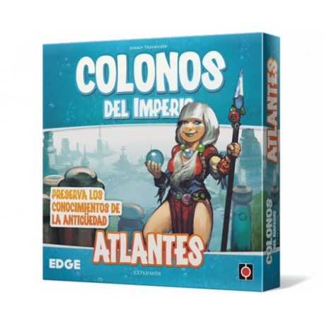 With Settlers of the Empire: Atlantes you can incorporate to the game a new faction with its own objectives and method of develo