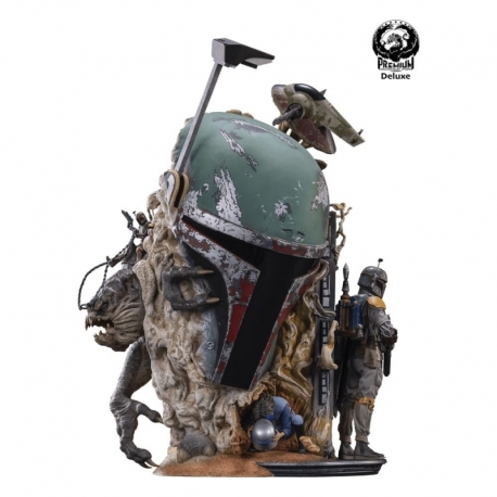 Star Wars: Episodio V - El Imperio contraataca Busto Fine Art Boba Fett Deluxe Edition 50 cm