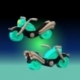 Rover Robin Plastic Model Kit Overtakes Skull Rider