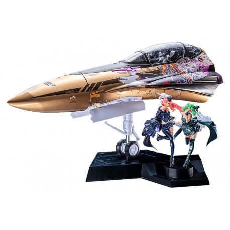 Macross Frontier Plastic Model Kit PLAMAX MF-98: minimum factory Fighter Nose Collection YF-29 GALAXY SET 34 cm
