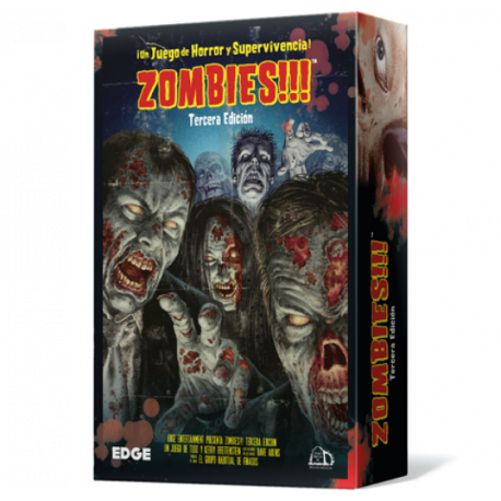 Juego de mesa Zombies!!! Tercera edición de Edge