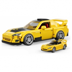 Hot Wheels Speed Series Mattel Brick Shop Kit de Construcción 1/32 '07 Honda S2000