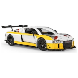 Hot Wheels Elite Mattel Brick Shop Building Set 1/16 '15 Audi R8 LMS