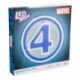 Fantastic Four Lámpara de pared LED Logo Neon