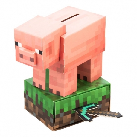 Minecraft Build Your Own Money Bank Treasure Schwein
