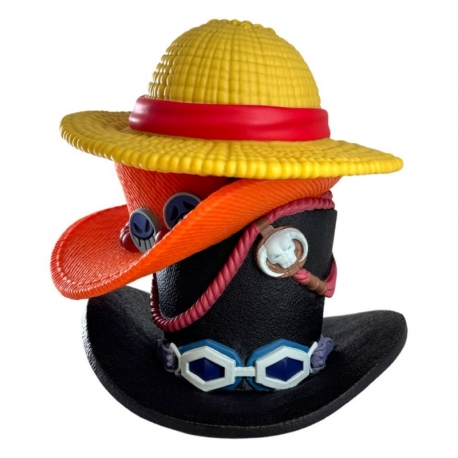 One Piece Coin Bank Stack of Hats