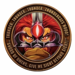 ThunderCats Moneda Raiden Lion-O 40th Anniversary Limited Edition