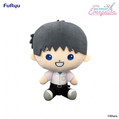 Neon Genesis Evangelion Peluche Eva Pocket Shinji 17 cm