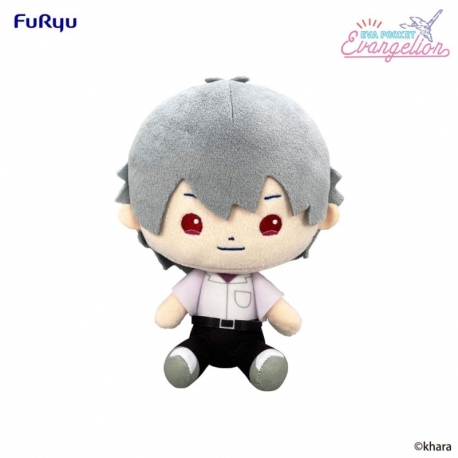 Neon Genesis Evangelion Peluche Eva Pocket Kaworu 17 cm