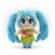 SpongeBob SquarePants x Hatsune Miku Plush Figure Patrick Miku 22 cm