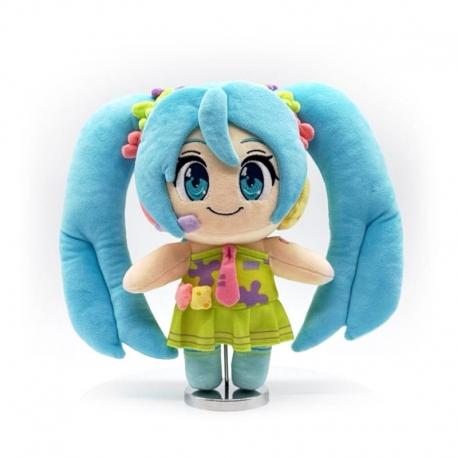 SpongeBob SquarePants x Hatsune Miku Plush Figure Patrick Miku 22 cm