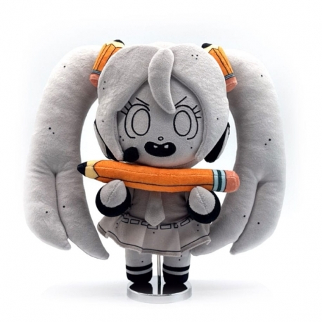 SpongeBob SquarePants x Hatsune Miku Plush Figure DoodleBob Miku 22 cm