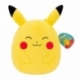 Pokémon Squishmallows Peluche Pikachu feliz 25 cm