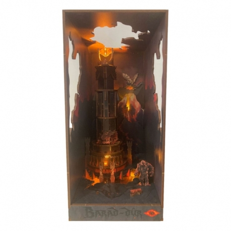 The Lord of the Rings Tiny Adventures Book Nook Mini Diorama Barad-Dûr 23 cm