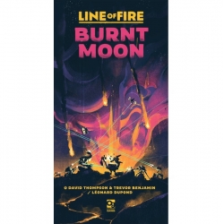 Line of Fire: Burnt Moon card game from Do It Games (Spanish)