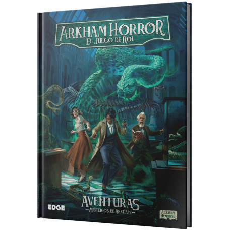 Libro AH: El Juego de Rol. Aventuras - Misterios de Arkham de Edge