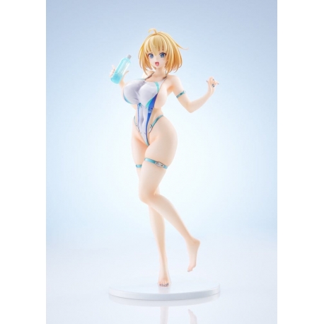 Bunny Suit Planning Statue PVC 1/6 Sophia F. Shirring High-cut Swimsuit Ver. 27 cm