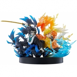 Demon Slayer: Kimetsu no Yaiba PVC Statue Zenitsu Agatsuma & Kaigaku 15 cm
