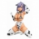 Nukitashi The Animation PVC Statue 1/5 Misaki Hotori Cow print costume Tanned Ver. 22 cm