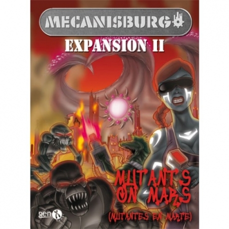 Mecanisburgo Expansion 2: Mutants on Mars Gen X Games