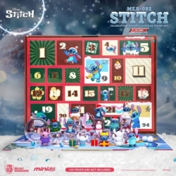 Lilo & Stitch Calendario de adviento Mini Egg Attack Stitch celebration Figure Set (Cookie) 10 cm
