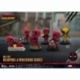 Deadpool 3 Pack de 6 Figuras Deadpool & Wolverine Series Mini Egg Attack Set 8 cm