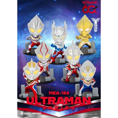 Ultraman Mini Egg Attack Blind Box Figures Ultraman Series 2 9 cm Assortment (6)