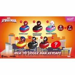 Spider Man Mini Egg Attack Blind Box Figures keycaps 5 cm Assortment (6)