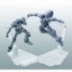 Tamashii Stage Caballete para Figuras Act.5 for Mechanics Clear 14 cm