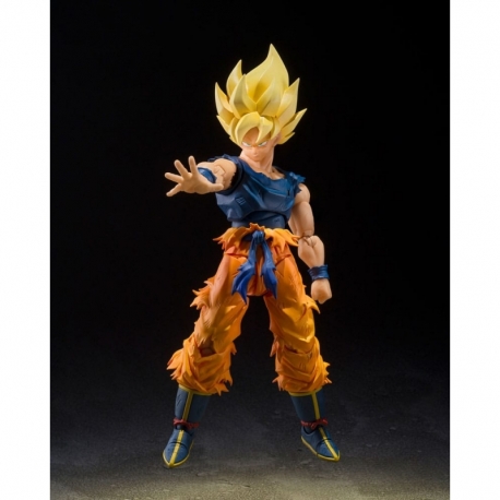 Dragon Ball Z Figura S.H.Figuarts Super Saiyan Son Goku (Fighter of Rage) 14 cm