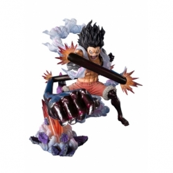 One Piece Figuarts ZERO Extra Battle Estatua PVC Monkey D. Luffy Gear 4 Snake Man King Cobra 21 cm