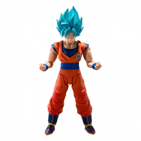 Dragon Ball Super S.H.Figuarts Action Figure Super Saiyan God Super Son Guko (Blue power transcending Limits) 15 cm