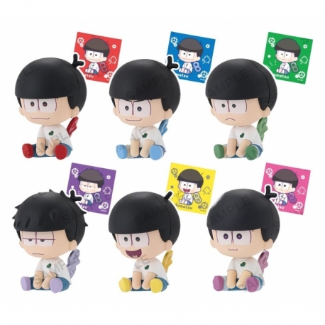 Osomatsu-san pack de 6 Cajas Sorpresas figuras PVC Petatto Clockwork Box Ver. 5 cm