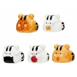 Nagomiyanosekai pack de 6 Cajas Sorpresas figuras PVC Onigirisu Box Ver. 4 cm