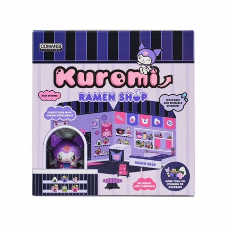 Hello Kitty and Friends Minifigura Casa de pegatinas Kuromi Ramen Shop