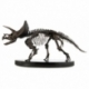Jurassic World ECC Elite Creature Line Statue 1/12 Triceratops Fossil Skeleton Bronze 33 cm
